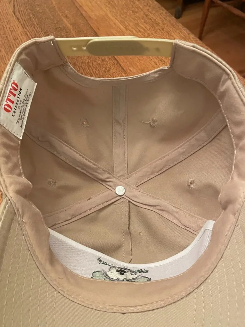 Cloverleaf Firearms Training Group (Idaho) Beige Snapback Baseball Hat Cap